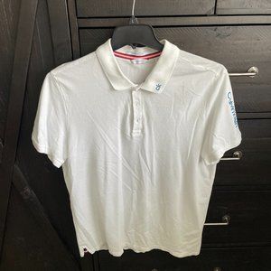 Calvin Klein Men's white polo